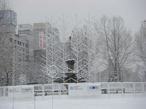 雪の大通公園