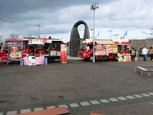 カマタマ広場の売店